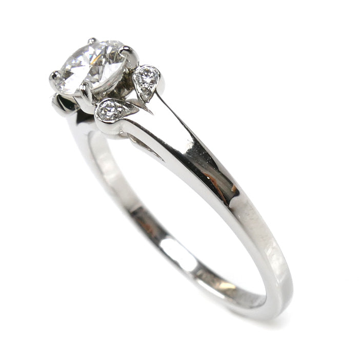 CARTIER カルティエ Pt950プラチナ バレリーナ リング・指輪 ダイヤモンド0.43ct 8号 48 3.6g レディース【中古】【美品】