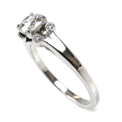 CARTIER カルティエ Pt950プラチナ バレリーナ リング・指輪 ダイヤモンド0.43ct 8号 48 3.6g レディース【中古】【美品】