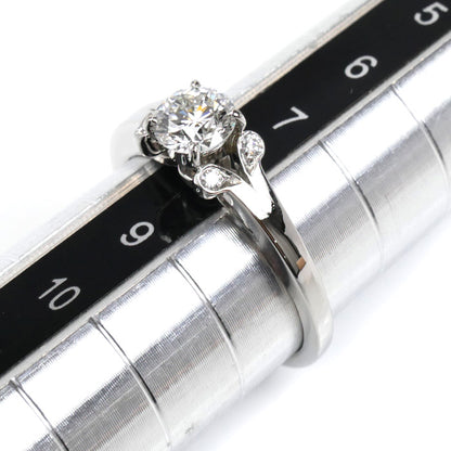 CARTIER カルティエ Pt950プラチナ バレリーナ リング・指輪 ダイヤモンド0.43ct 8号 48 3.6g レディース【中古】【美品】