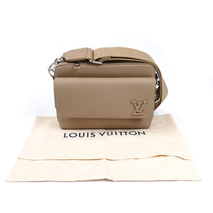 LOUIS VUITTON ルイ・ヴィトン ファストライン メッセンジャー アエログラム ショルダーバッグ ベージュ M23710 IC ユニセックス【中古】【美品】