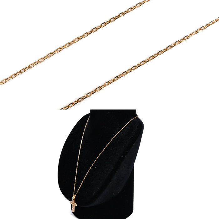 Damiani ダミアーニ K18PG ピンクゴールド メトロポリタンドリーム 5Pダイヤ ネックレス ダイヤモンド 7.3g 40/45cm レディース【中古】