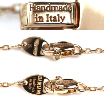 Damiani ダミアーニ K18PG ピンクゴールド メトロポリタンドリーム 5Pダイヤ ネックレス ダイヤモンド 7.3g 40/45cm レディース【中古】