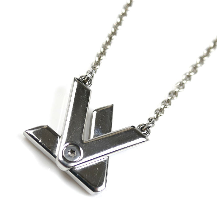 LOUIS VUITTON ルイ・ヴィトン メタル GO-14 ネックレス M01872 LE1214 40～46cm レディース【中古】