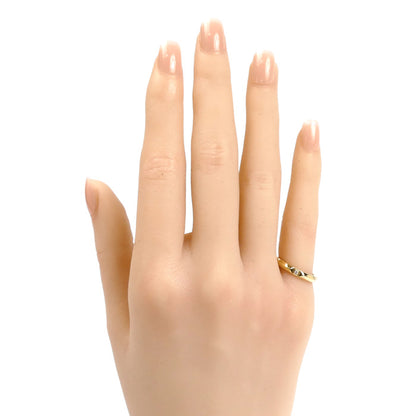 TIFFANY&Co. ティファニー K18YG イエローゴールド Tトゥルーバンド リング・指輪 67134583 ダイヤモンド 7号 2.9g レディース【中古】