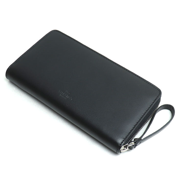 Valentino Garavani ヴァレンティノ・ガラヴァーニ 長財布 ラウンドファスナー ブラック 2Y2P0570 ユニセックス【中古】