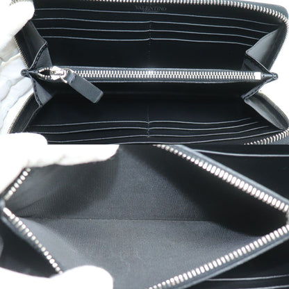 Valentino Garavani ヴァレンティノ・ガラヴァーニ 長財布 ラウンドファスナー ブラック 2Y2P0570 ユニセックス【中古】