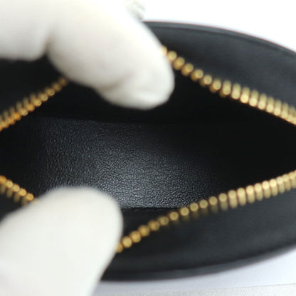 CELINE セリーヌ フック付パース キュイル トリオンフ コインケース ブラック 10I863DPQ.38NO レディース【中古】【美品】