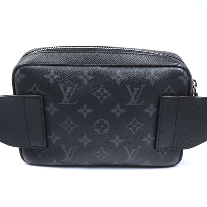 LOUIS VUITTON ルイ・ヴィトン タイガラマ バムバッグ アウトドア ボディバッグ ブラック M30245 FO5220 メンズ【中古】【美品】