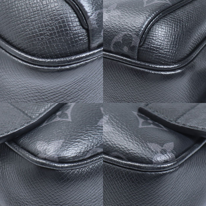 LOUIS VUITTON ルイ・ヴィトン タイガラマ バムバッグ アウトドア ボディバッグ ブラック M30245 FO5220 メンズ【中古】【美品】