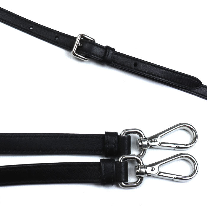 PRADA プラダ シアリング ファー ロゴ トートバッグ ブラック ホワイト 1BG374 2EC9 F0967 IC レディース【中古】【美品】