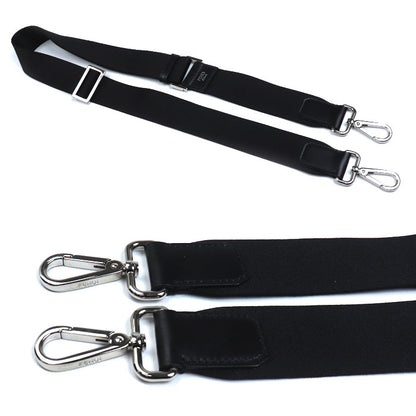 FENDI フェンディ ミニ トラベル ズッカ ショルダーバッグ ブラック 7VA552 ユニセックス【中古】【美品】