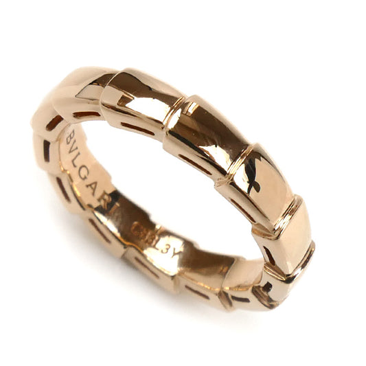 BVLGARI ブルガリ K18PG ピンクゴールド セルペンティ リング・指輪 349647 8号 48 5.2g レディース【中古】【美品】
