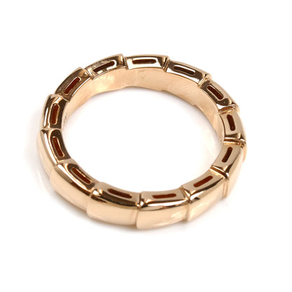 BVLGARI ブルガリ K18PG ピンクゴールド セルペンティ リング・指輪 349647 8号 48 5.2g レディース【中古】【美品】