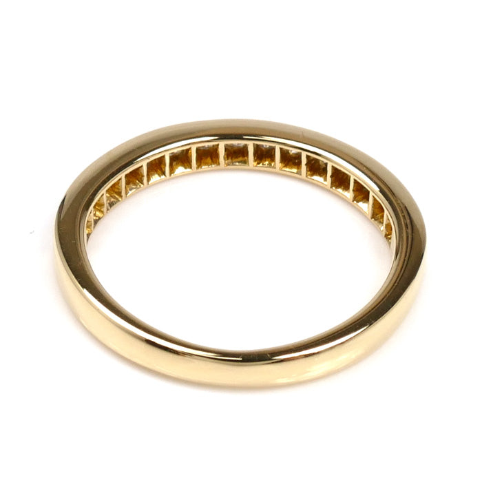 MIKIMOTO ミキモト K18YG イエローゴールド リング・指輪 ダイヤモンド0.20ct 7号 2.3g レディース【中古】【美品】
