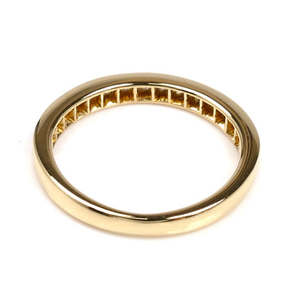 MIKIMOTO ミキモト K18YG イエローゴールド リング・指輪 ダイヤモンド0.20ct 7号 2.3g レディース【中古】【美品】