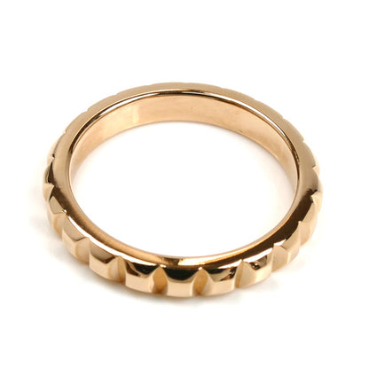 Boucheron ブシュロン K18PG ピンクゴールド キャトル クルドパリ ミディアム リング・指輪 JAL00108 5号 45 3.0g レディース【中古】【美品】