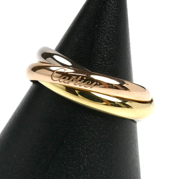 CARTIER カルティエ K18YG/PG/WG トリニティ リング・指輪 B4086155 15号 55 5.6g レディース【中古】【美品】