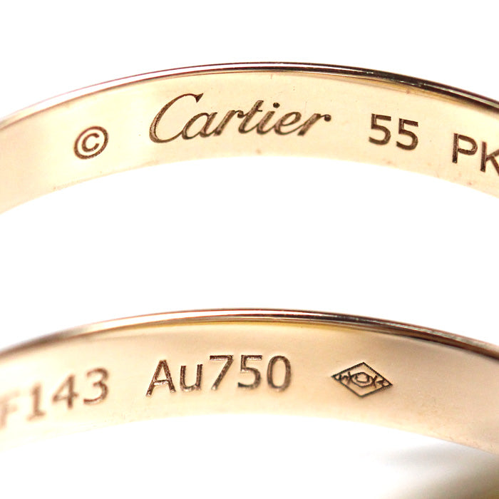 CARTIER カルティエ K18YG/PG/WG トリニティ リング・指輪 B4086155 15号 55 5.6g レディース【中古】【美品】