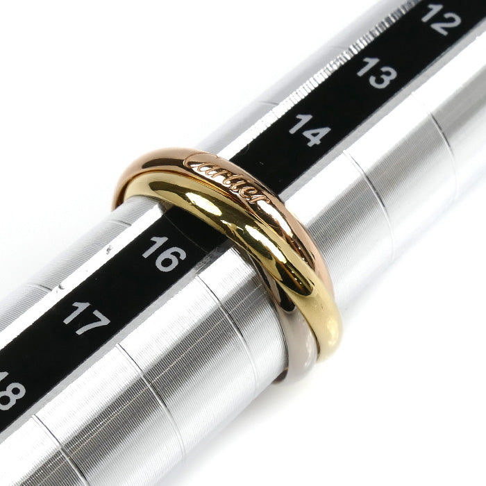 CARTIER カルティエ K18YG/PG/WG トリニティ リング・指輪 B4086155 15号 55 5.6g レディース【中古】【美品】