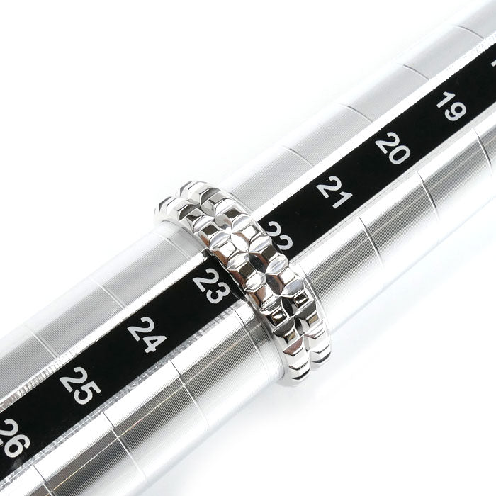 Boucheron ブシュロン K18WG ホワイトゴールド ポワント ド ディアマン リング・指輪 22.5号 63 9.0g メンズ【中古】【美品】