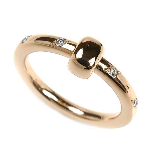 Pomellato ポメラート K18PG ピンクゴールド トゥギャザー リング・指輪 PAC5014-O7000-DB000 13号 4.0g レディース【中古】【美品】