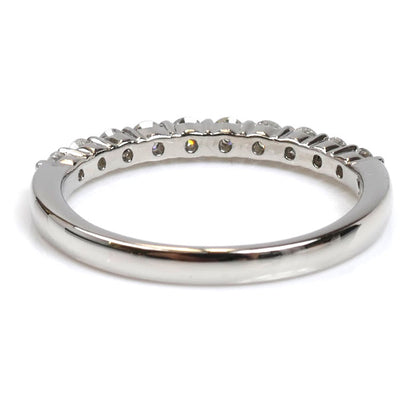 Vendome Aoyama ヴァンドーム青山 Pt950プラチナ ハーフエタニティ リング・指輪 APVR035507DI ダイヤモンド0.30ct 9号 2.6g レディース【中古】【美品】