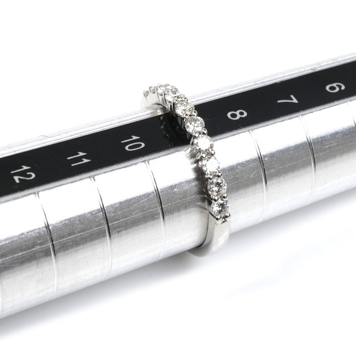Vendome Aoyama ヴァンドーム青山 Pt950プラチナ ハーフエタニティ リング・指輪 APVR035507DI ダイヤモンド0.30ct 9号 2.6g レディース【中古】【美品】