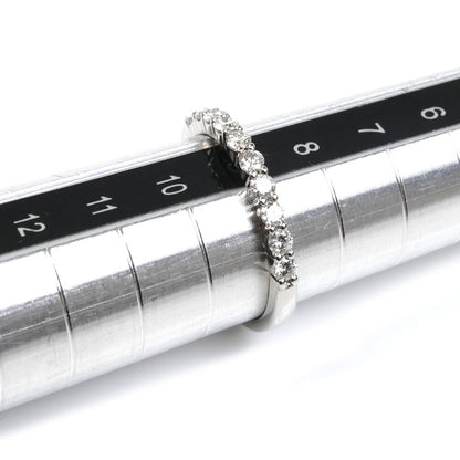 Vendome Aoyama ヴァンドーム青山 Pt950プラチナ ハーフエタニティ リング・指輪 APVR035507DI ダイヤモンド0.30ct 9号 2.6g レディース【中古】【美品】