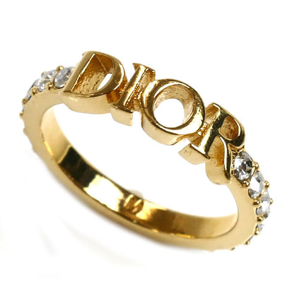 Dior ディオール GP ラインストーン Dio(r)evolution ディオレボリューション リング・指輪 R1009DVOCY_D301 12号 レディース【中古】