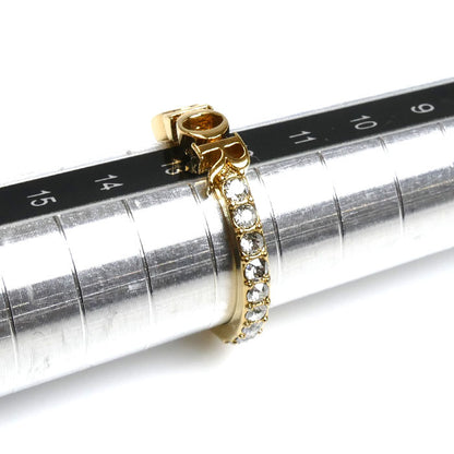 Dior ディオール GP ラインストーン Dio(r)evolution ディオレボリューション リング・指輪 R1009DVOCY_D301 12号 レディース【中古】