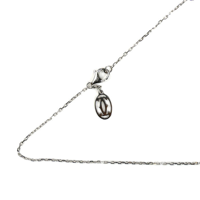 CARTIER カルティエ K18WG ホワイトゴールド ネックレス B7060800 3.1g 38/42/46cm レディース【中古】