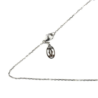 CARTIER カルティエ K18WG ホワイトゴールド ネックレス B7060800 3.1g 38/42/46cm レディース【中古】