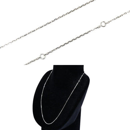 CARTIER カルティエ K18WG ホワイトゴールド ネックレス B7060800 3.1g 38/42/46cm レディース【中古】