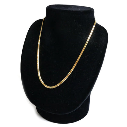 K18YG イエローゴールド ネックレス 喜平12面トリプルカット 10.1g 40cm レディース【中古】