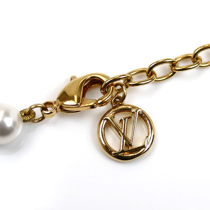 LOUIS VUITTON ルイ・ヴィトン GP フェイクパール ネックレス･マイ LV パール ネックレス M01990 RM0225 40/46cm レディース【中古】