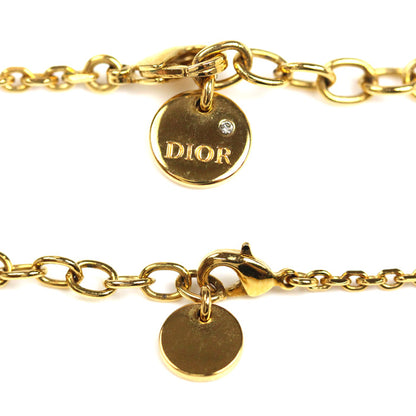 Dior ディオール メタル クリスタル Petit CD ネックレス ネックレス N2890WOMCY_D03S 36.5/41.5cm レディース【中古】