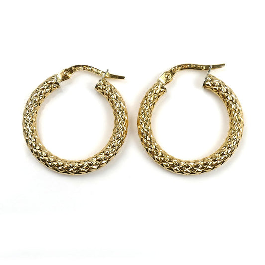 UNOAERRE ウノアエレ K18YG イエローゴールド ピアス 3.4g レディース【中古】