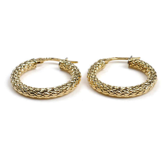 UNOAERRE ウノアエレ K18YG イエローゴールド ピアス 3.4g レディース【中古】