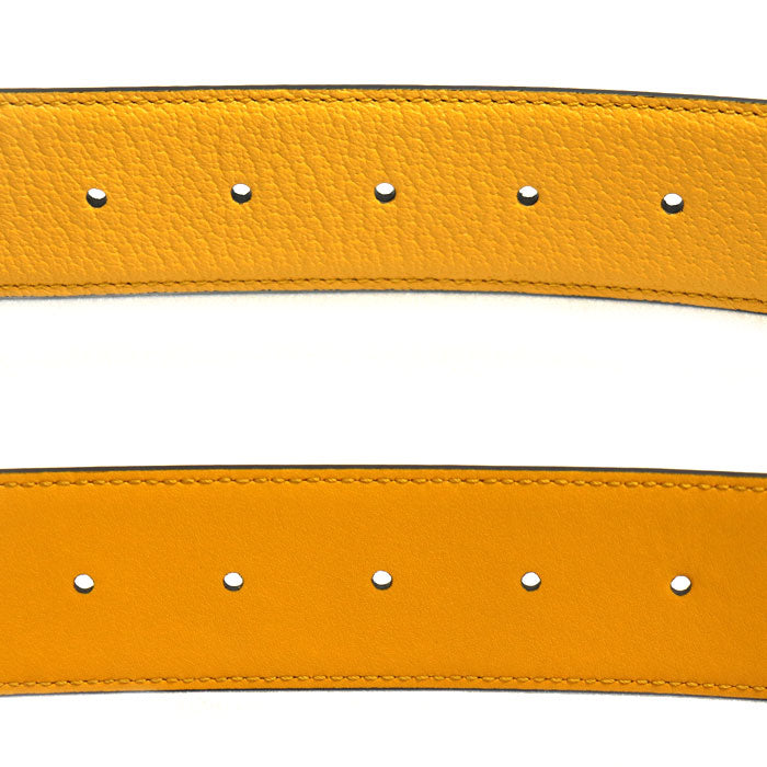 GUCCI グッチ Memorable Buckle ベルト ブルー イエロー 709954 メンズ【中古】【美品】