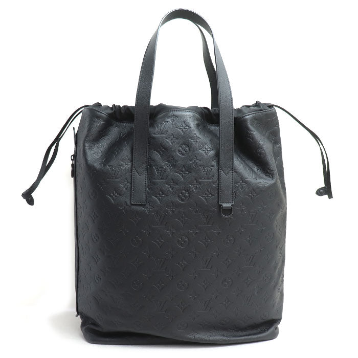 LOUIS VUITTON ルイ・ヴィトン ヘルメットバッグ ハンドバッグ モノグラムシャドウ ブラック M46554 ICチップ ユニセックス【中古】【美品】