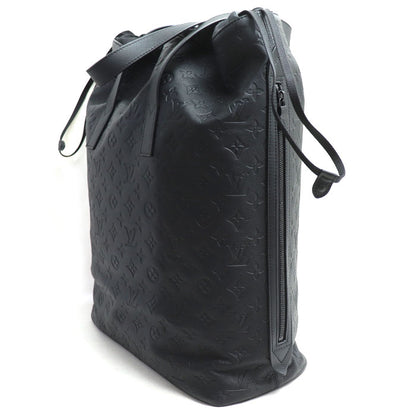 LOUIS VUITTON ルイ・ヴィトン ヘルメットバッグ ハンドバッグ モノグラムシャドウ ブラック M46554 ICチップ ユニセックス【中古】【美品】