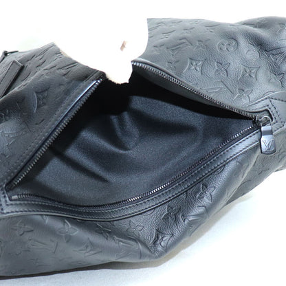 LOUIS VUITTON ルイ・ヴィトン ヘルメットバッグ ハンドバッグ モノグラムシャドウ ブラック M46554 ICチップ ユニセックス【中古】【美品】