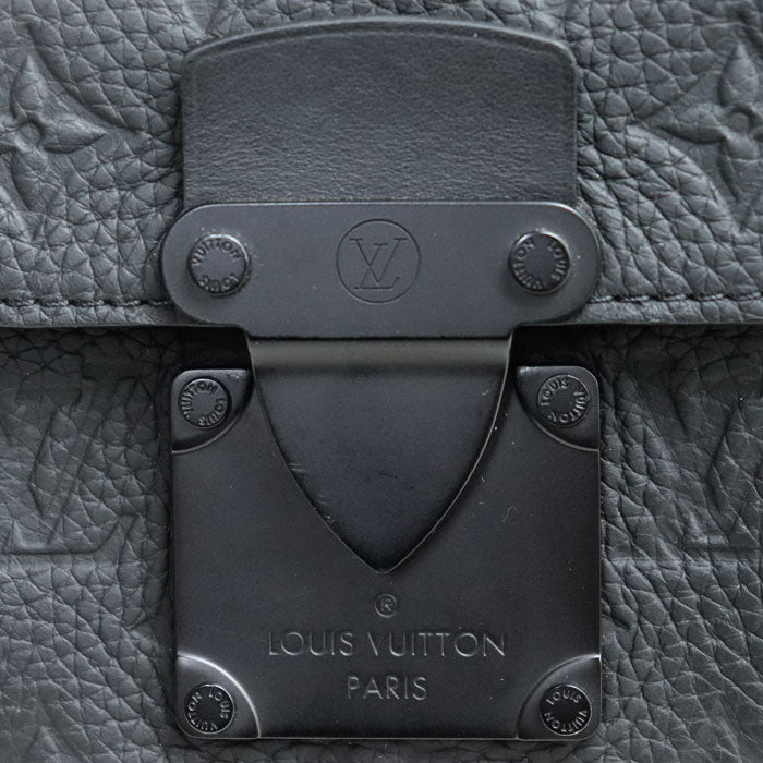 LOUIS VUITTON ルイ・ヴィトン ピコSロック 2Wayショルダーバッグ トリヨン ブラック M83148 ICチップ ユニセックス【中古】