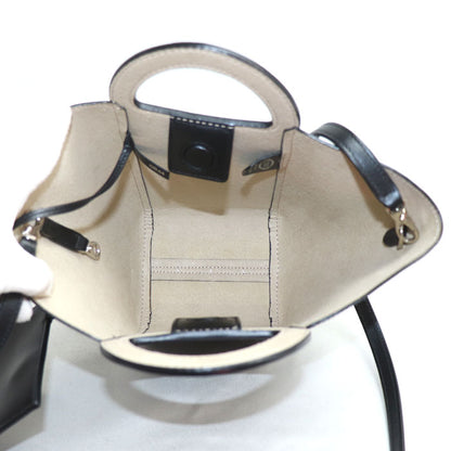 TOD’S トッズ ゴンミーニ ミニ 2Way ハンドバッグ ブラック XBWAOVA0100Q38B999 レディース【中古】