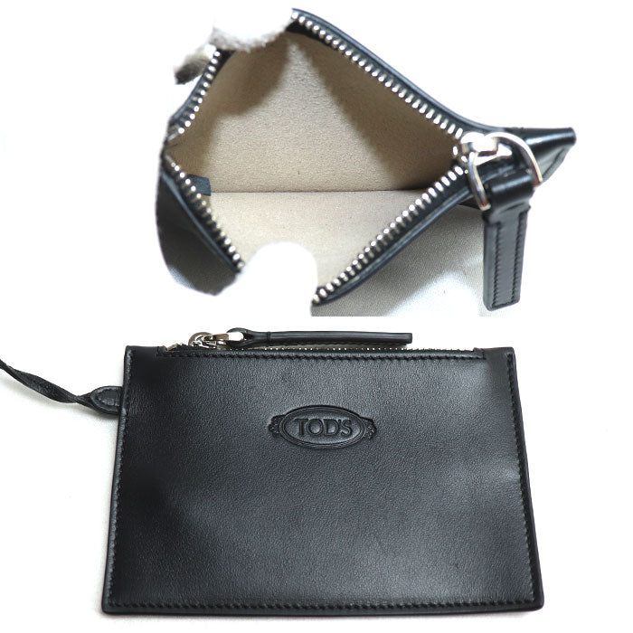 TOD’S トッズ ゴンミーニ ミニ 2Way ハンドバッグ ブラック XBWAOVA0100Q38B999 レディース【中古】