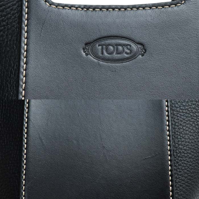 TOD’S トッズ ゴンミーニ ミニ 2Way ハンドバッグ ブラック XBWAOVA0100Q38B999 レディース【中古】