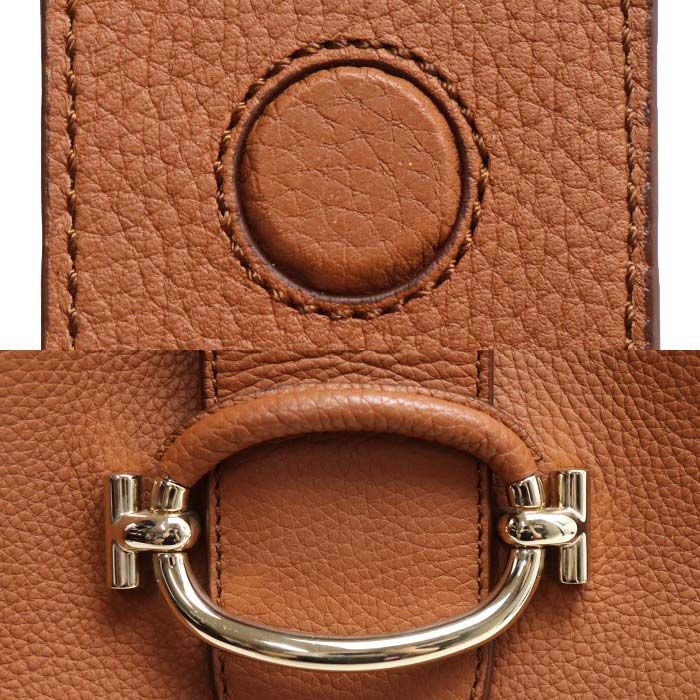 TOD’S トッズ Tリング 2Wayショルダーバッグ ブラウン レディース【中古】