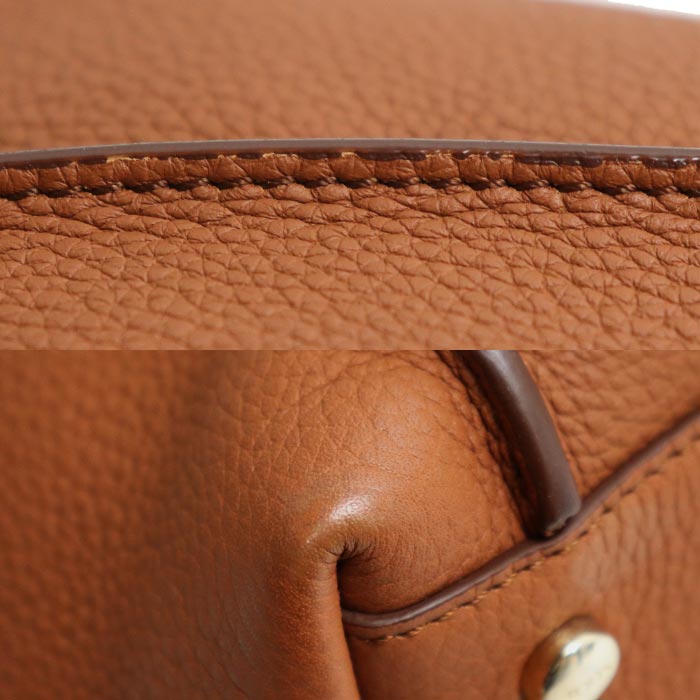 TOD’S トッズ Tリング 2Wayショルダーバッグ ブラウン レディース【中古】