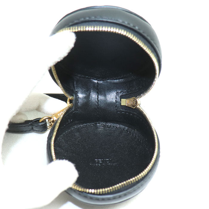 FENDI フェンディ ズッカ パッカブル エコバッグ ポーチ エコバック ブラウン ブラック 7AR730 レディース【中古】【美品】