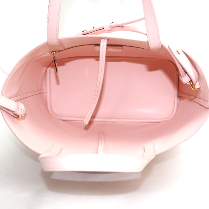 Salvatore Ferragamo サルヴァトーレフェラガモ ニューヴァラ・プレート 2Way トートバッグ ピンク 218348 レディース【中古】【美品】